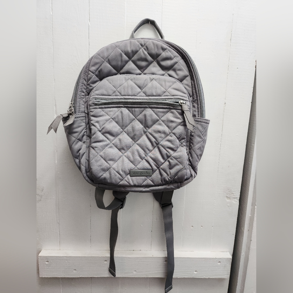 Vera Bradley quilted mini-backpack 12in×4in VERY GOOD CONDITION